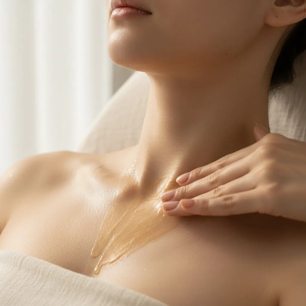 Superjection for Neck and Décolletage: Reversing Sun Damage Texture